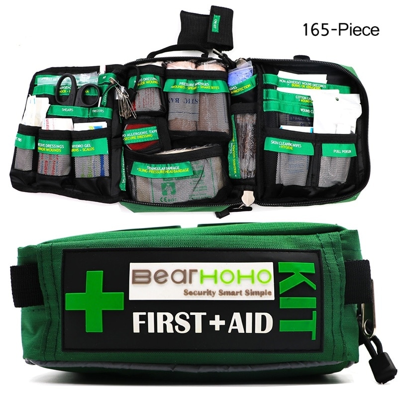Emergency Medical Rescue Bag, 165 Pcs