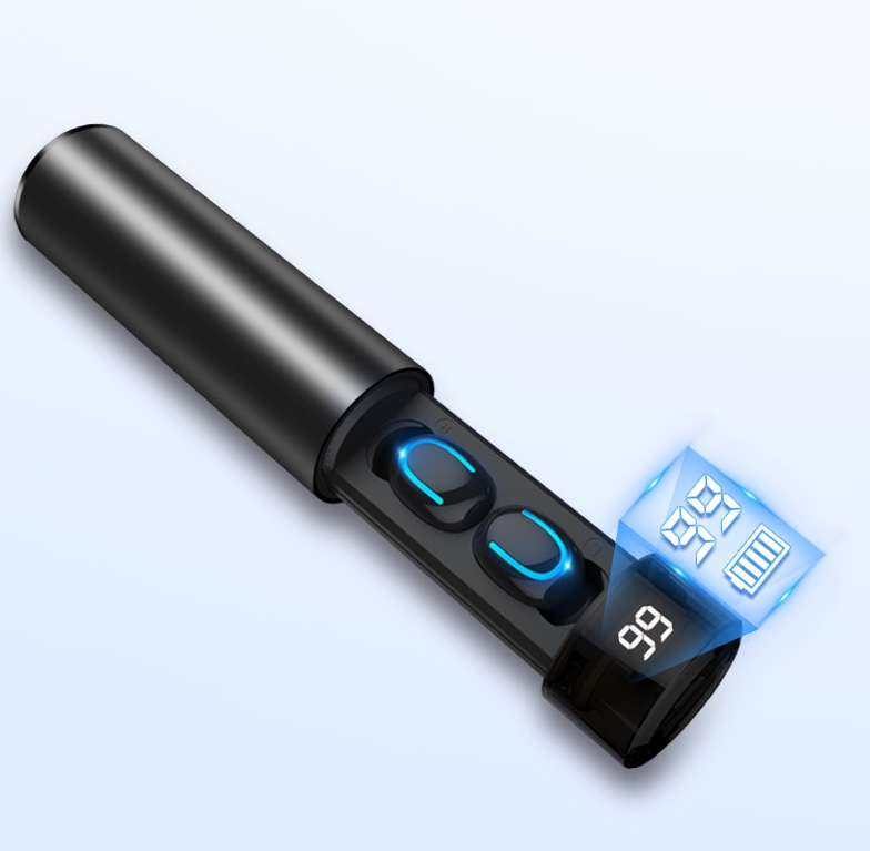 Waterproof Wireless Earphones With Double Mic