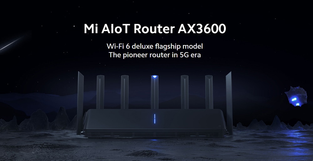 Smart WiFi Router with Dual-Band