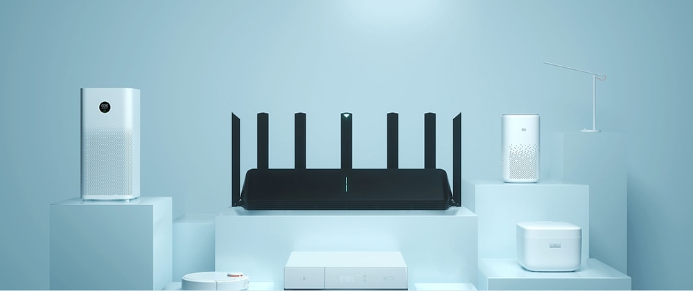 Smart WiFi Router with Dual-Band