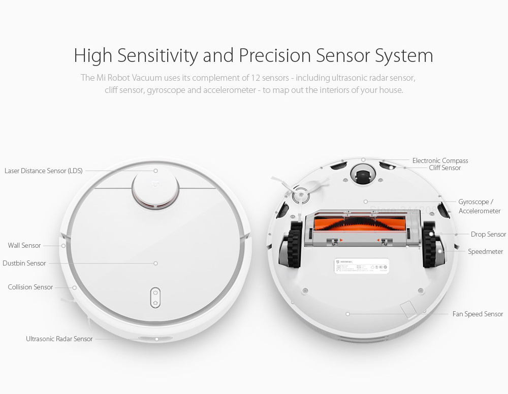 Automatic WiFi Vacuum Cleaner Robot