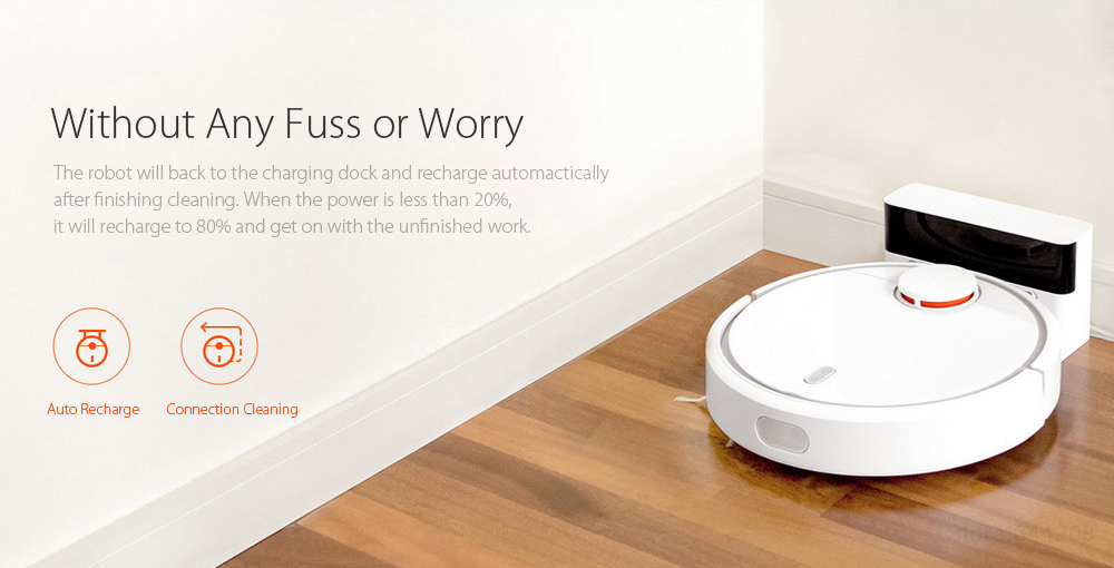 Automatic WiFi Vacuum Cleaner Robot