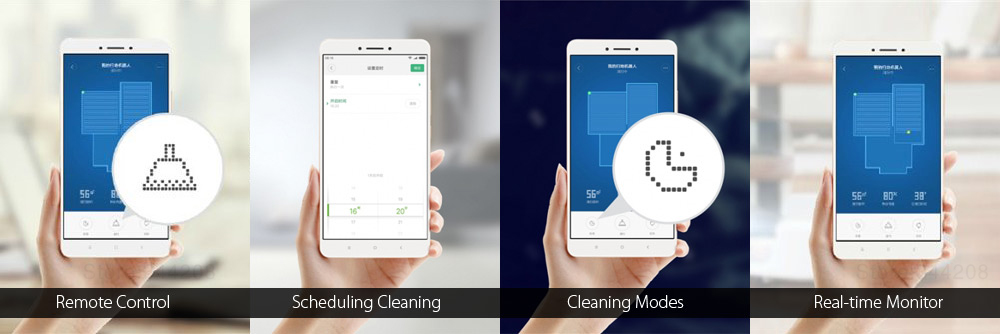 Automatic WiFi Vacuum Cleaner Robot