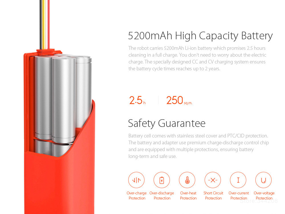 Automatic WiFi Vacuum Cleaner Robot