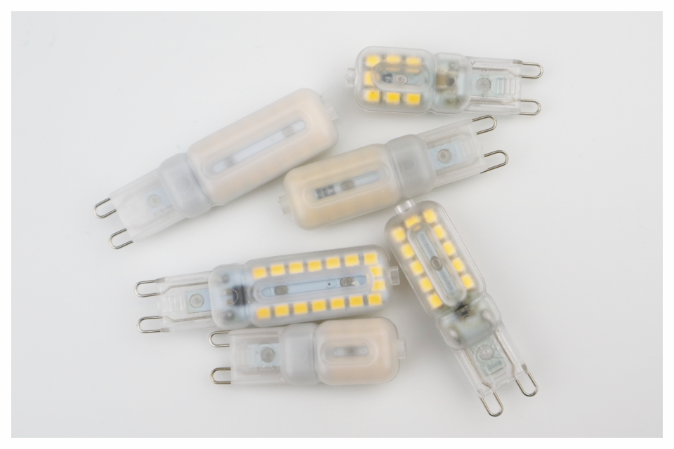 Compact G4 and G9 LED Bulbs Set