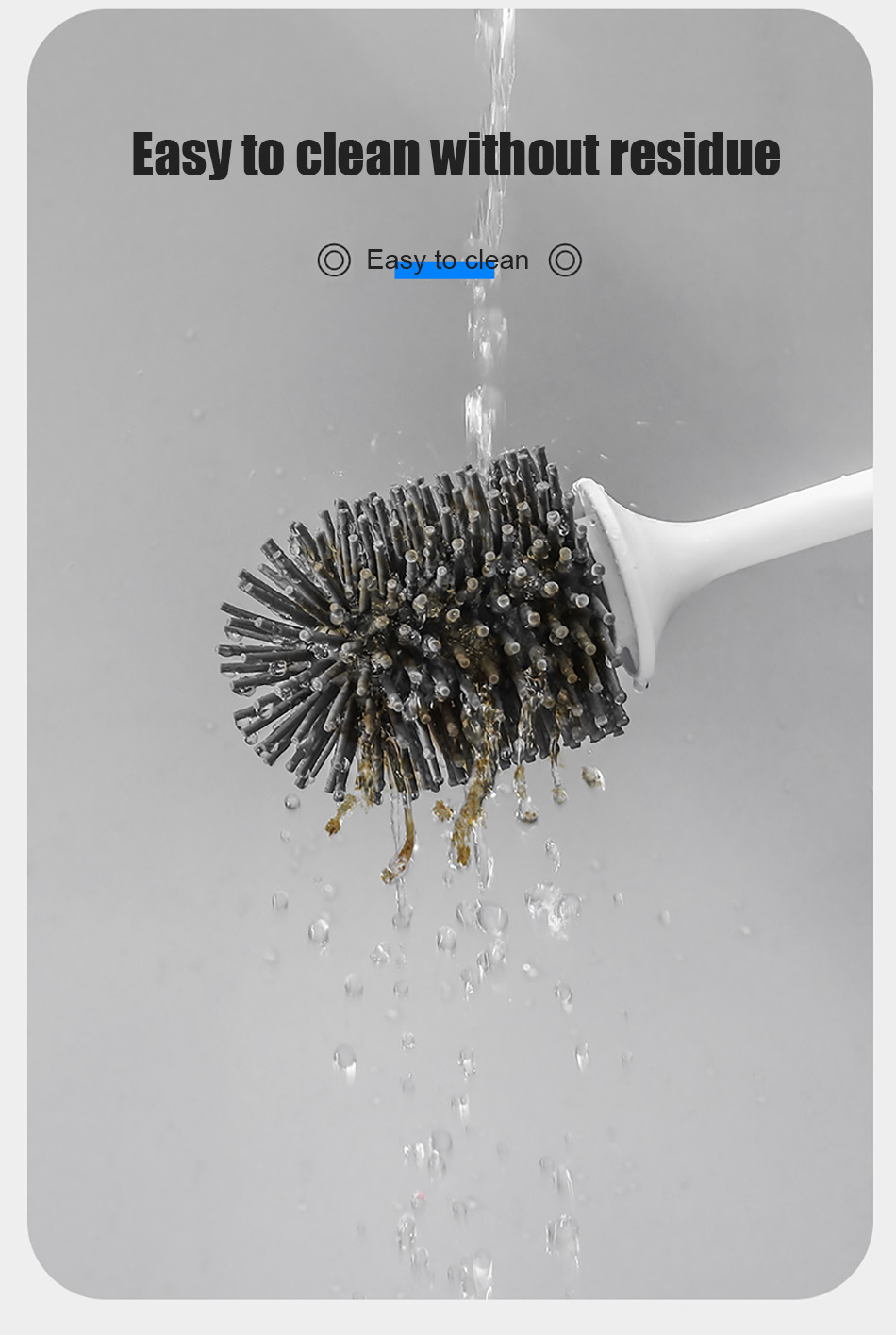 Multifunctional Toilet Brush Head