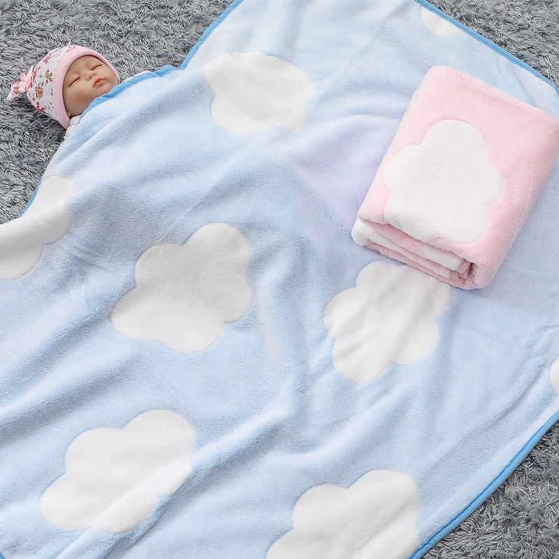 Coral Fleece Babies Blanket