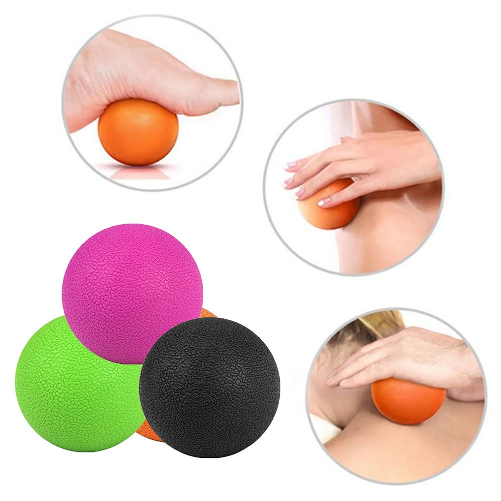 Hard Rubber Massage Peanut Ball