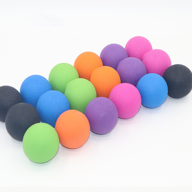 Hard Rubber Massage Peanut Ball