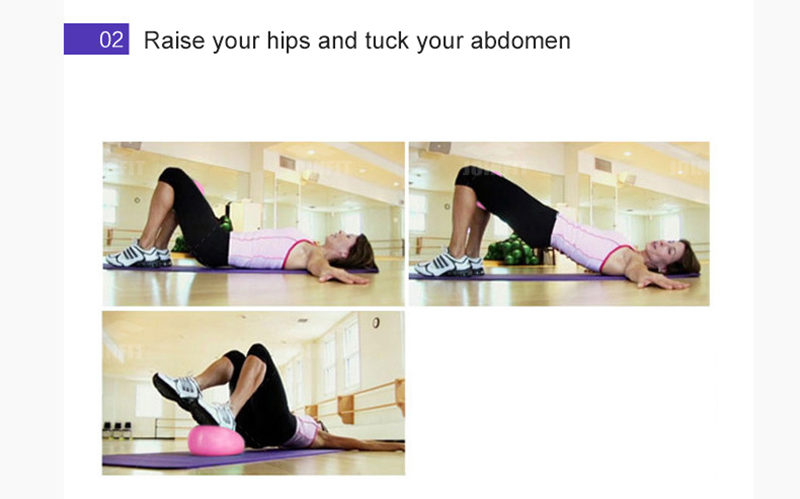 Solid Color Yoga Balance Ball