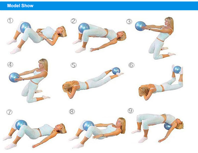 Solid Color Yoga Balance Ball