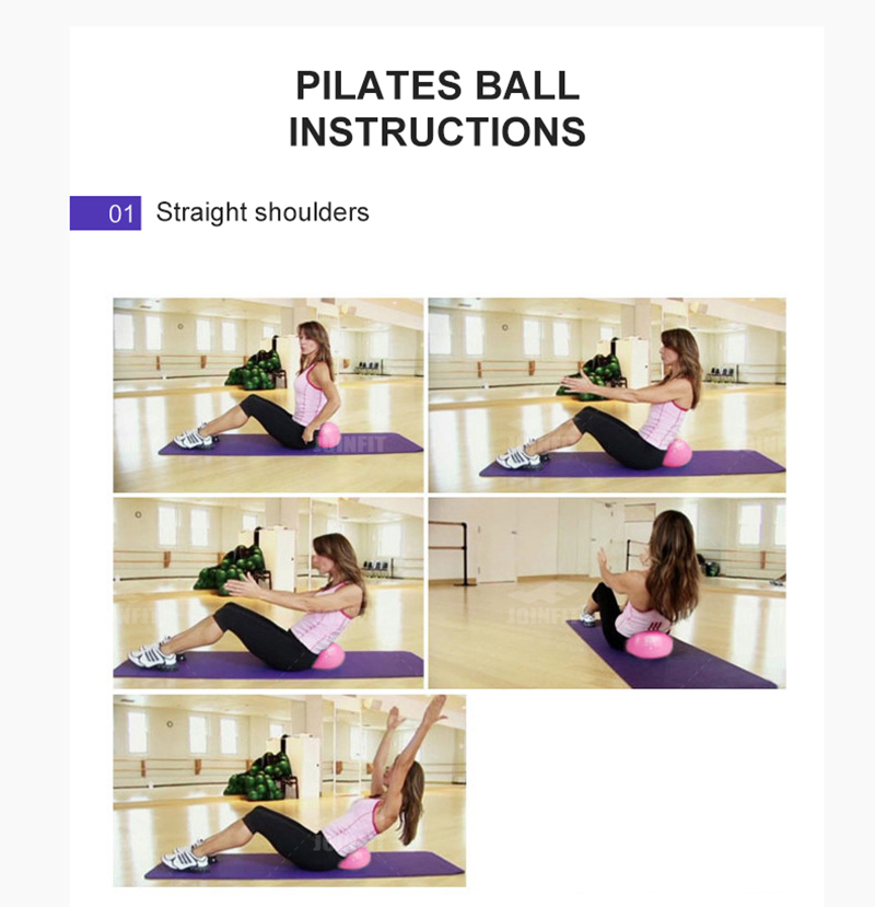 Solid Color Yoga Balance Ball