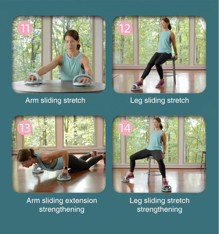 Fitness 14 In 1 Abdominal Wheel