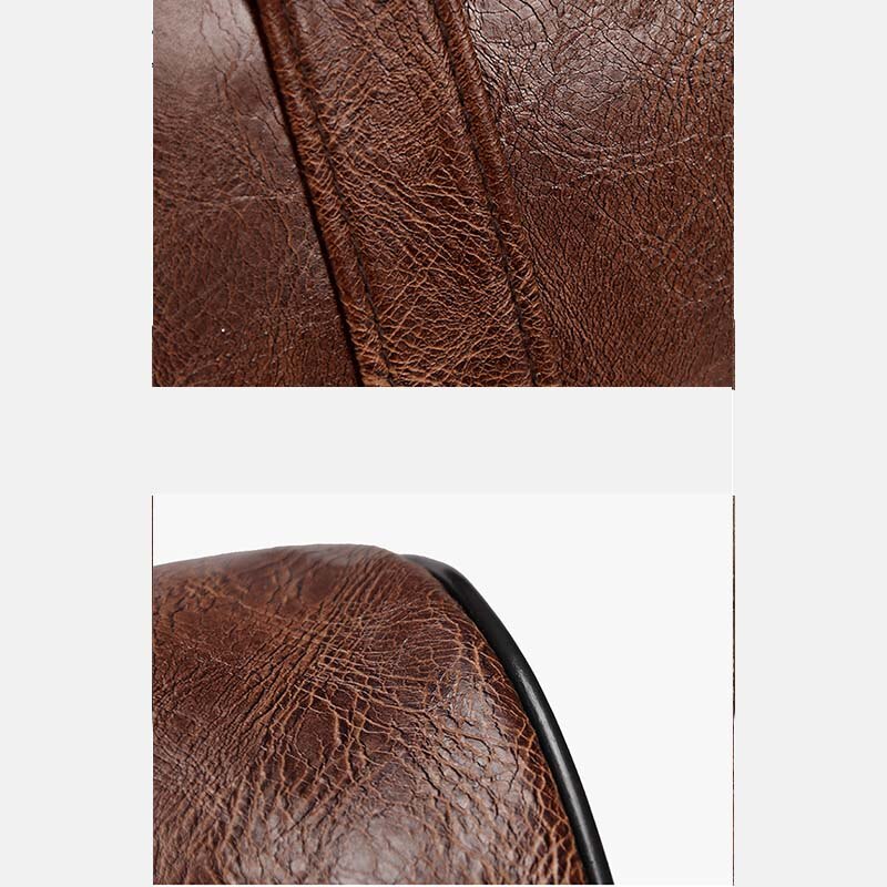 Vintage Eco-Leather Gym Bag