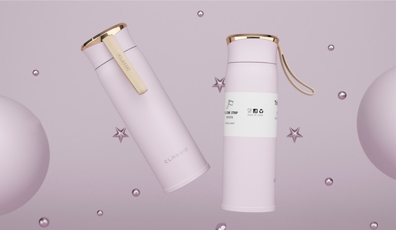 Eco-Friendly Insulated Stainless Steel Vacuum Water Bottle