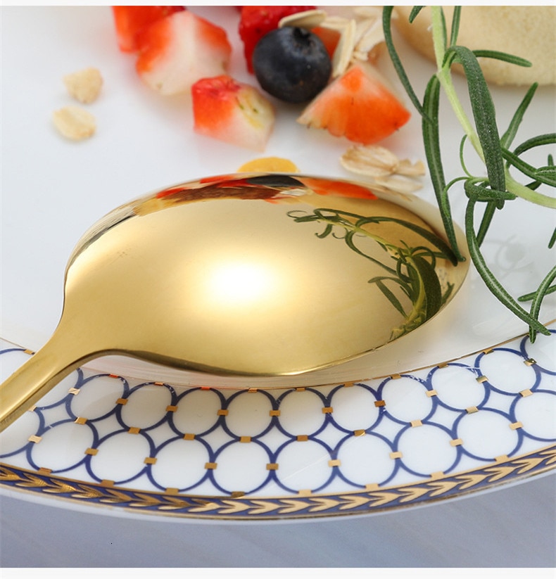 Eco-Friendly Stainless Steel Tableware 4 pcs Set