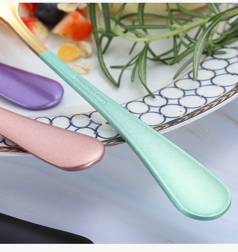 Eco-Friendly Stainless Steel Tableware 4 pcs Set