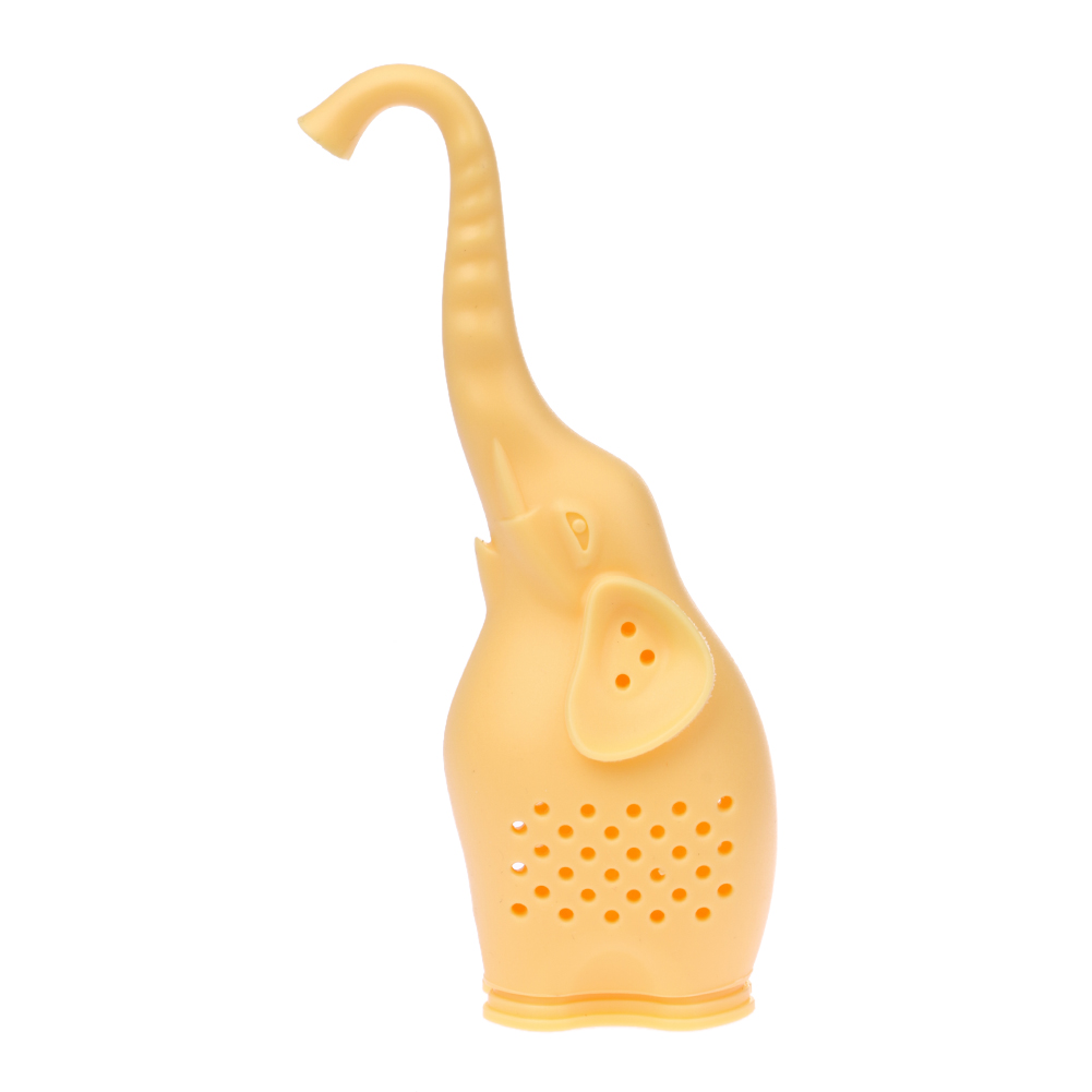 Lovely Elephant Shaped Eco-Friendly Silicone Tea Strainer