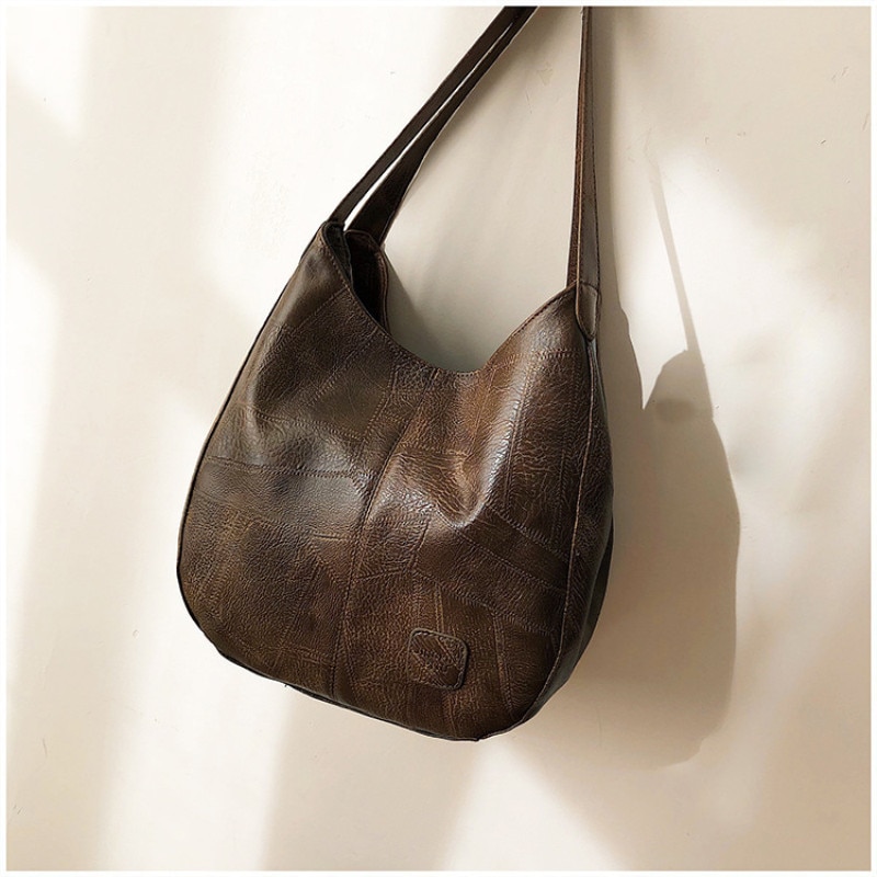 Women's Marble Eco-Leather Tote Bag
