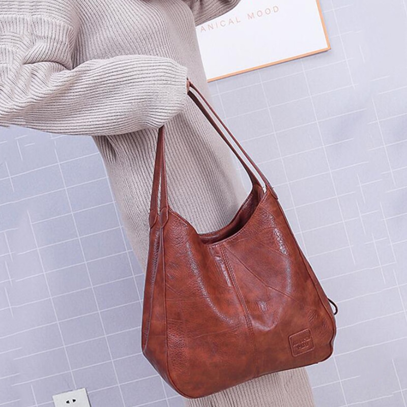 Women's Marble Eco-Leather Tote Bag