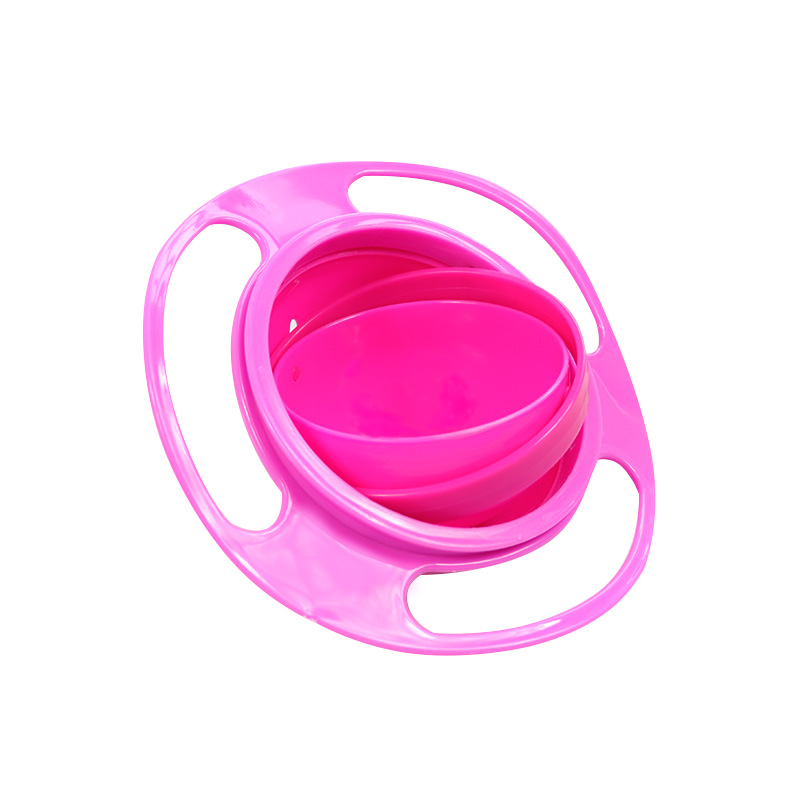 Baby's Rotating Plastic Bowl